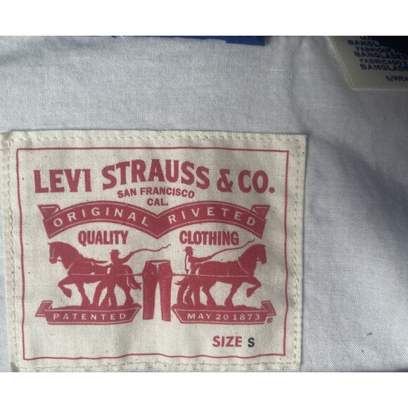 Levis Windbreaker Jacket New York Mets Mens Small 40 Blue Lightweight MLB - Picture 3 of 11